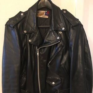 Schott Perfecto Black Leather Jacket.